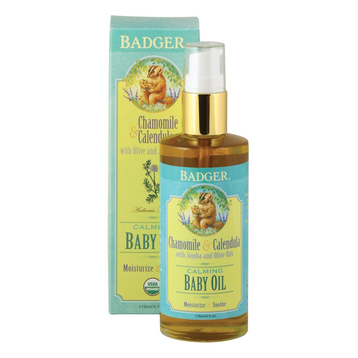 Badger - Natural + Organic Baby Oil