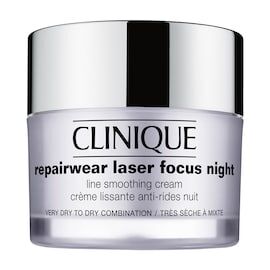 Clinique - Repairwear Laser Focus Night Line Smoothing Cream for Very Dry to Dry Combination Skin