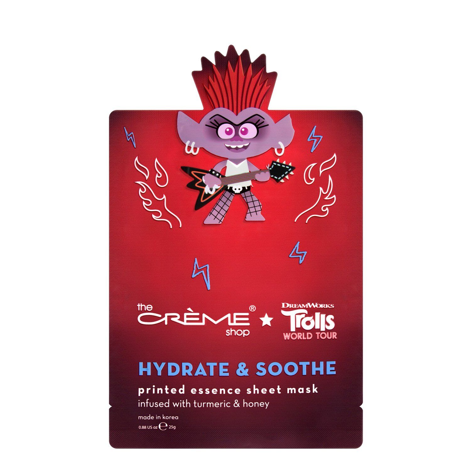 The Crème Shop x Trolls - Queen Barb Hydrate & Soothe Essence Sheet Mask