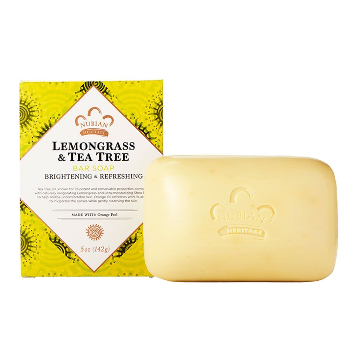 Nubian Heritage - Lemongrass and Tea Tree Soap