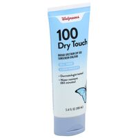 Walgreens - Sunscreen Sheer Dry Touch Lotion SPF 100