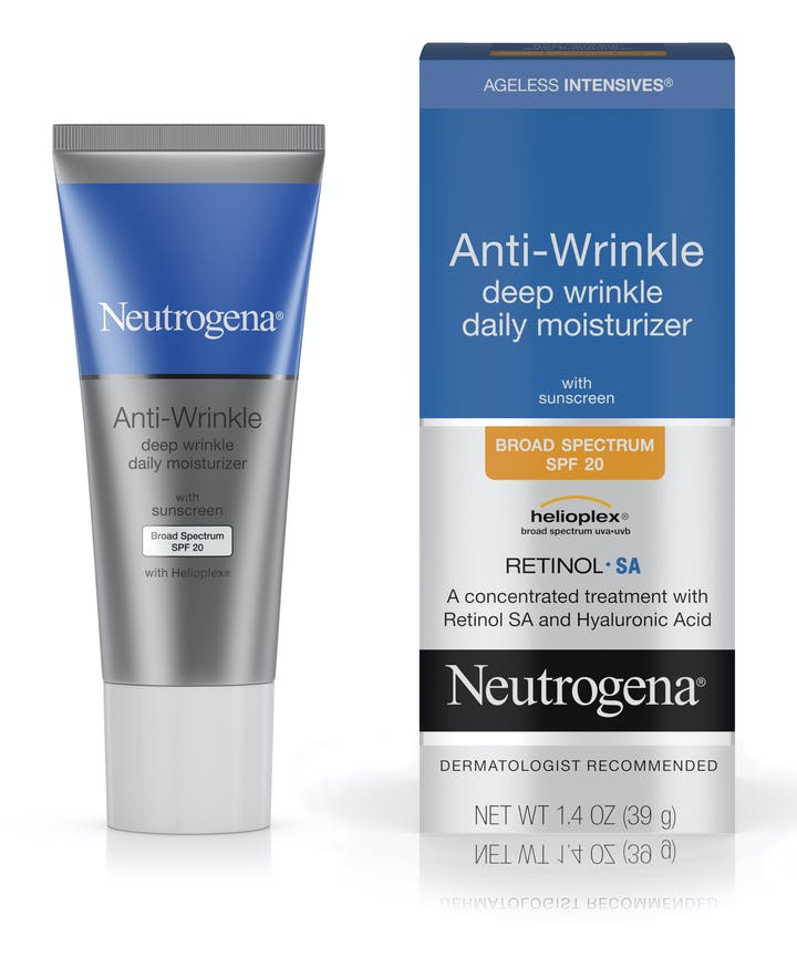 Neutrogena - Ageless Intensives Anti-Wrinkle Deep Wrinkle Daily Moisturizer Broad Spectrum SPF 20