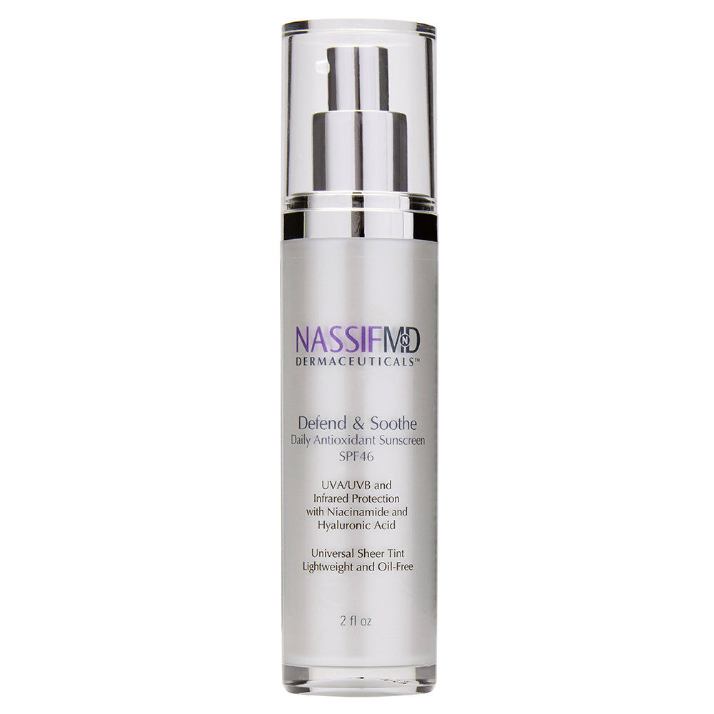NassifMD Dermaceuticals - Defend and Soothe Daily Antioxidant Sunscreen SPF46