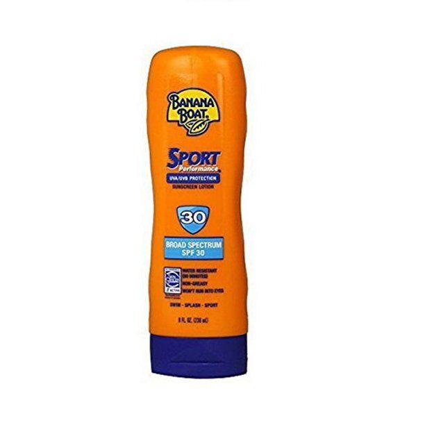 Banana Boat - Sport Performance Lotion Sunscreens with PowerStay Technology SPF 30, 8 Ounces
