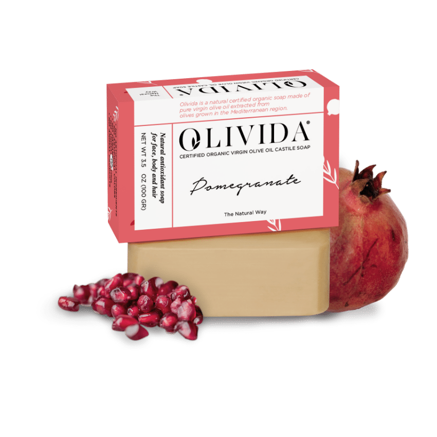 Olivida - Pomegranate Bar Soap