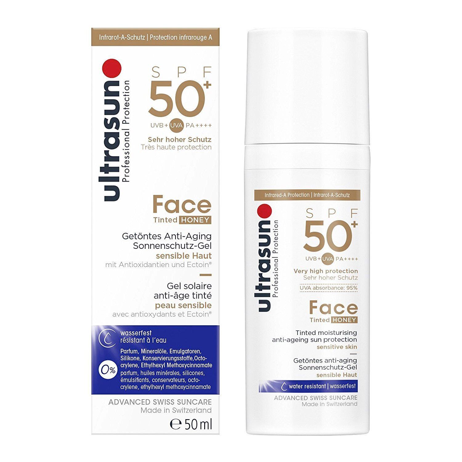 Ultrasun - Face Tinted SPF 50+ Honey