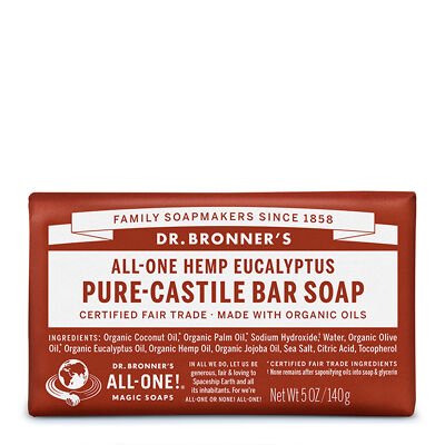 Dr. Bronner's - s All-One Hemp Eucalyptus Pure-Castile Bar Soap