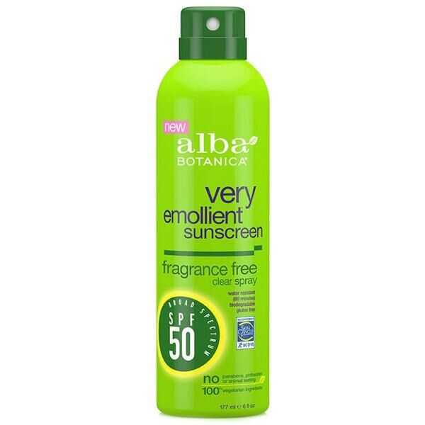 Alba Botanica - SPF 50 Suncreen Spray Fragrance Free