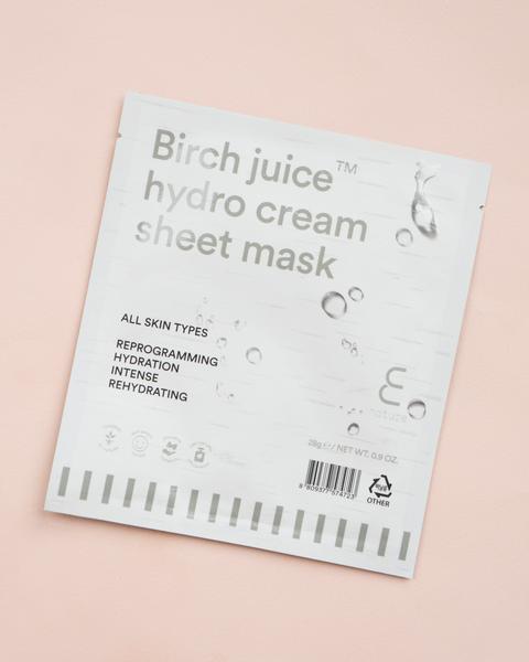E Nature - Birch Juice Hydro Cream Sheet Mask