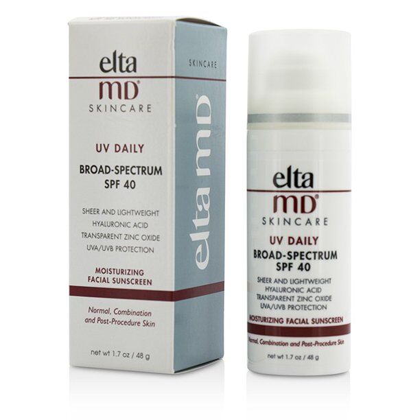 EltaMD - UV Daily Moisturizing Facial Sunscreen SPF 40 - For Normal, Combination & Post-Procedure Skin
