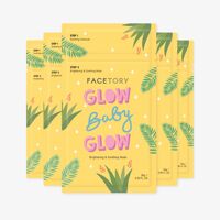 FaceTory - Glow Baby Glow 2-Step Sheet Mask - Brightening & Soothing
