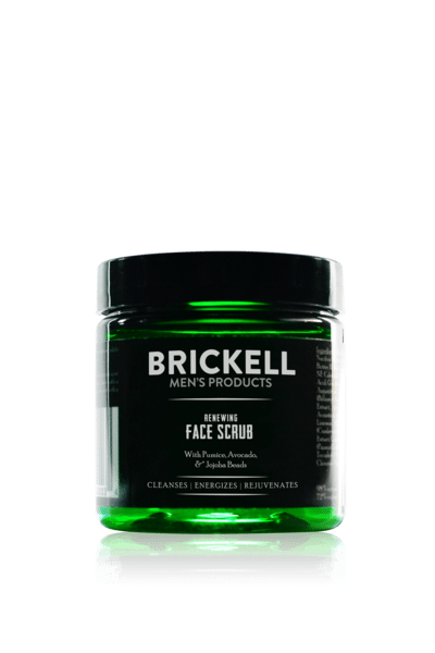 Brickell Men's Products - Renewing Face Scrub for Men