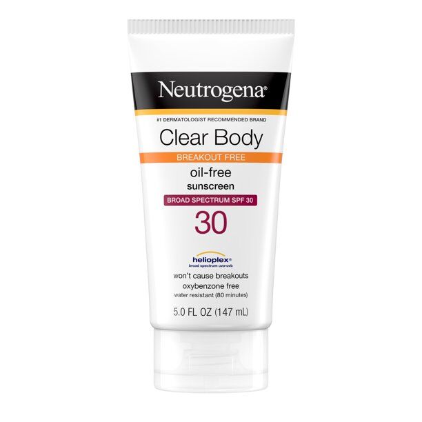 Neutrogena - Clear Body Oil-Free Sunscreen Lotion with SPF 30