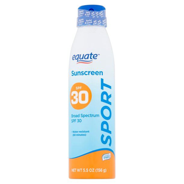 Equate - Sport Broad Spectrum Sunscreen Spray, SPF 30