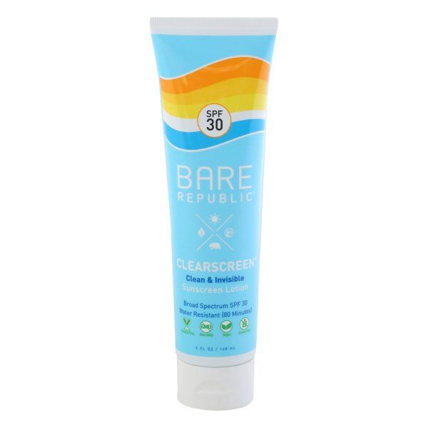 Bare Republic - Clearscreen Clean & Invisible Broad Spectrum Sunscreen Lotion, SPF 30