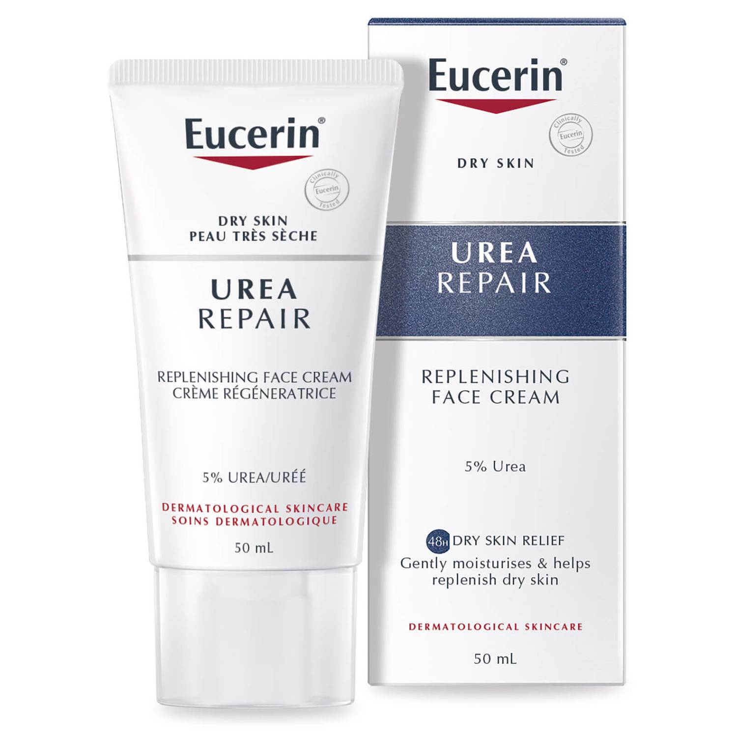 Eucerin - UreaRepair Replenishing Face Cream 5% Urea