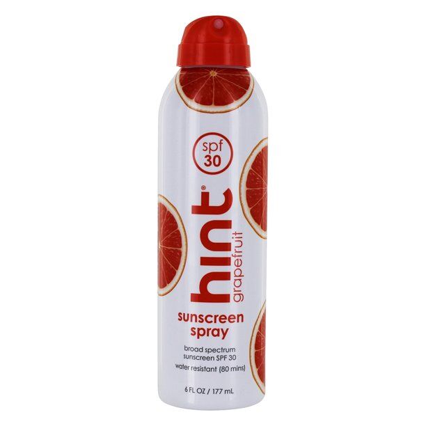 hint sunscreen spray spf 30