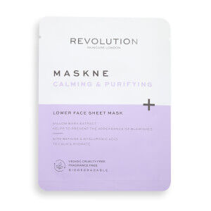 Revolution Beauty - Revolution Skincare Maskcare Maskne Calming & Purifying Lower Face Sheet Mask
