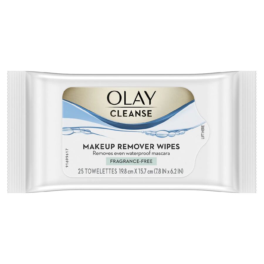 Olay - Cleanse Makeup Remover Wipes Fragrance-Free