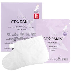 STARSKIN - Magic Hour™ Exfoliating Double-Layer Foot Mask Socks
