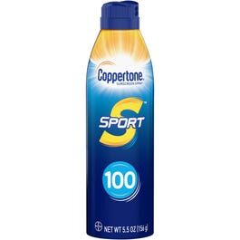 coppertone sport continuous sunscreen spray