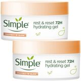 Rest and Reset 72h Hydrating Face Moisturiser Gel