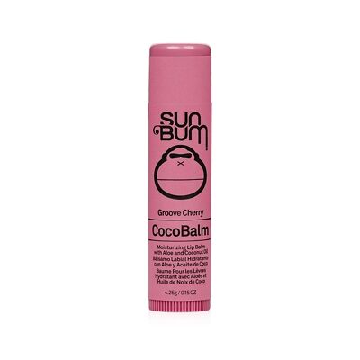 Sun Bum - CocoBalm Moisturizing Lip Balm - Groove Cherry