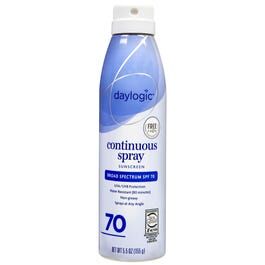 Daylogic - Continuous Spray Sunscreen, SPF 70