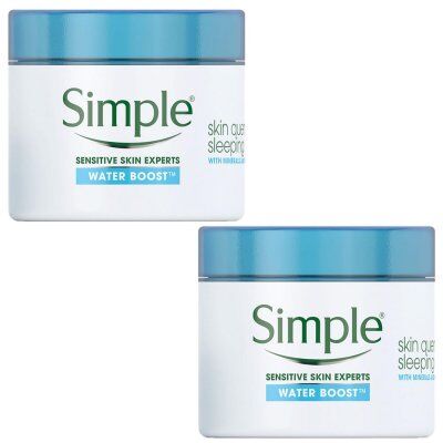Simple - Water Boost Skin Quench Night Cream for Dehyrdated Skin