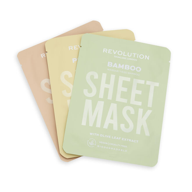 REVOLUTION SKINCARE - Dry Skin Biodegradable Sheet Mask