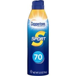 Coppertone - Sport Continuous Sunscreen Spray, SPF 70