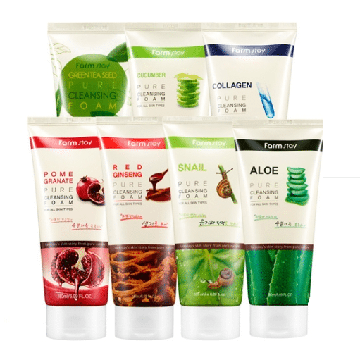 Farm Stay - Pure Cleansing Foam - 8 Types