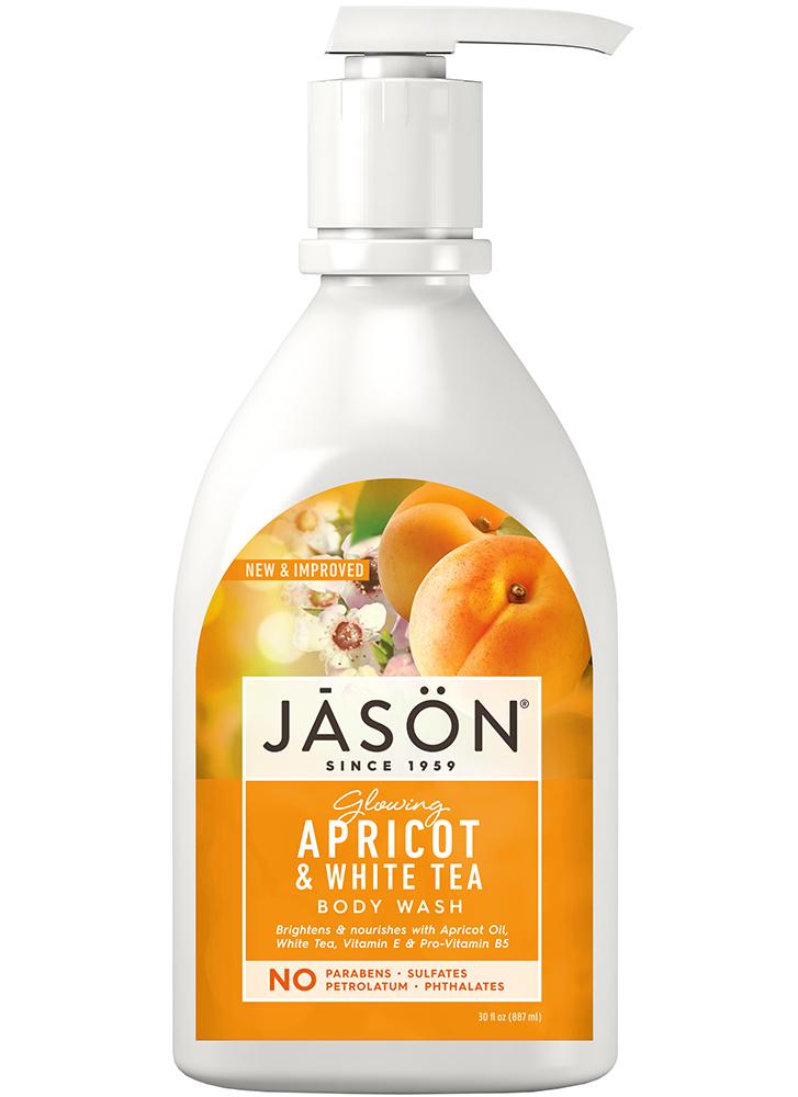 Jason Natural - Jason Glowing Apricot White Tea Body Wash