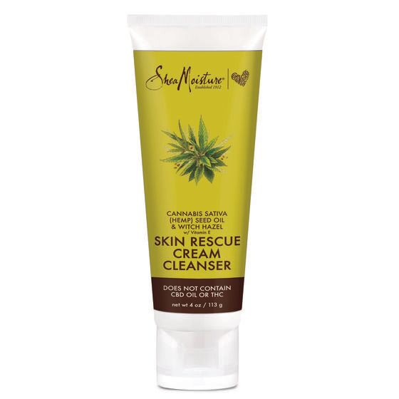 SheaMoisture - Cannabis Sativa Seed Oil & Witch Hazel Skin Rescue Cream Cleanser