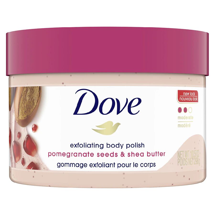 Dove - Scrub Pomegranate & Shea Butter Pomegranate & Shea