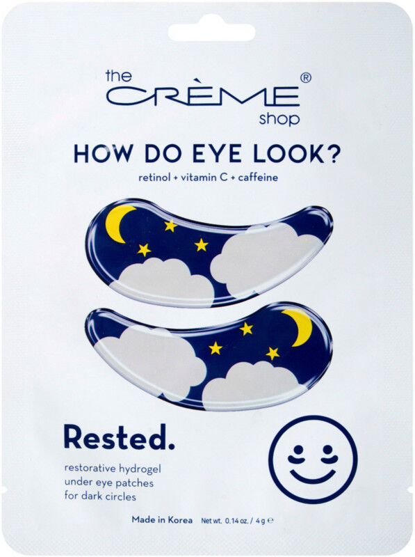 The Crème Shop - How Do Eye Look? Rested Hydrogel Under Eye Patches