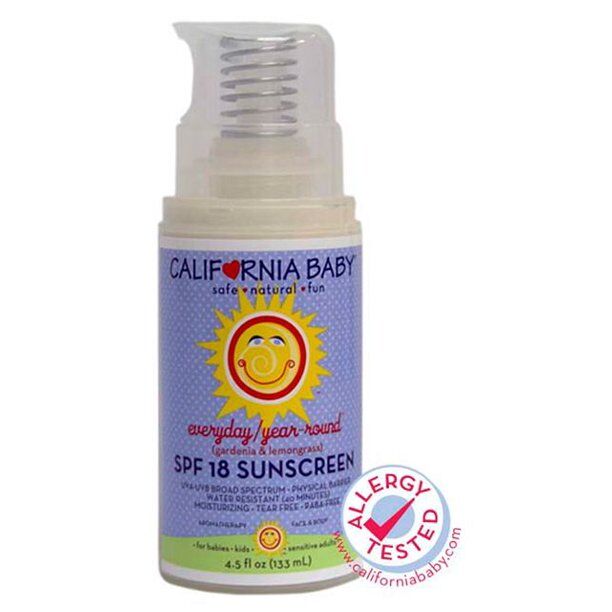 California Baby - Everyday Year Round Broad Spectrum SPF 18 Sunscreen