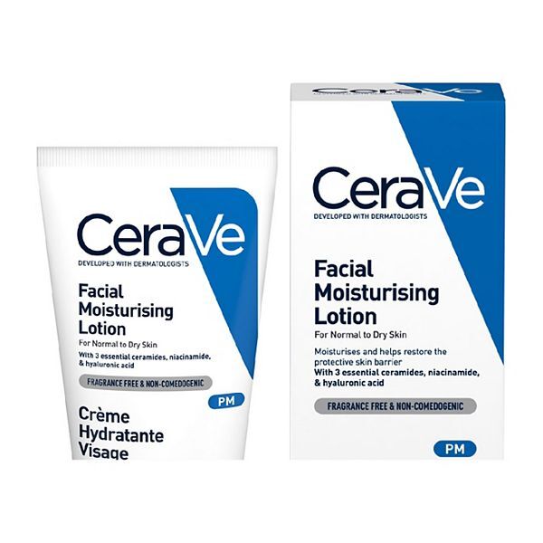 cerave pm facial moisturizing lotion non comedogenic