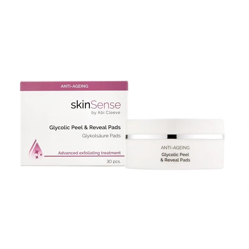skinSense - Anti-Ageing Glycolic Peel and Reveal Pads