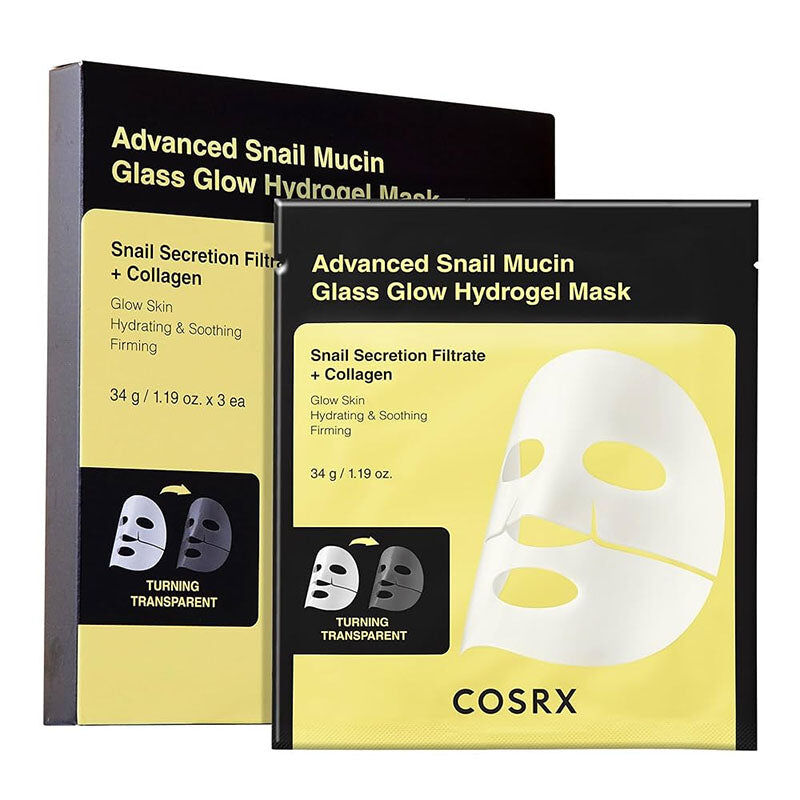 COSRX - Buy Cosrx Advanced Snail Mucin Glass Glow Hydrogel Mask in Australia - K Beauty Online Store