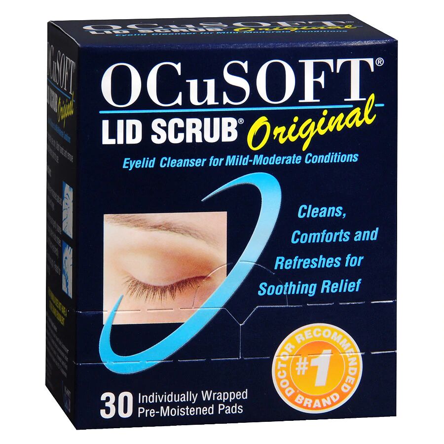 OCuSOFT - Lid Scrub Original Formula Eyelid Cleanser Pre-Moistened Pads