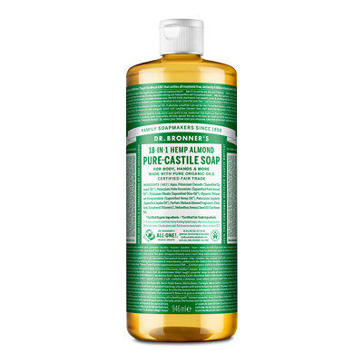 Dr. Bronner's - s Organic Almond Castile Liquid Soap