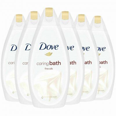 Dove - Caring Cream Bath Soak Silk x6