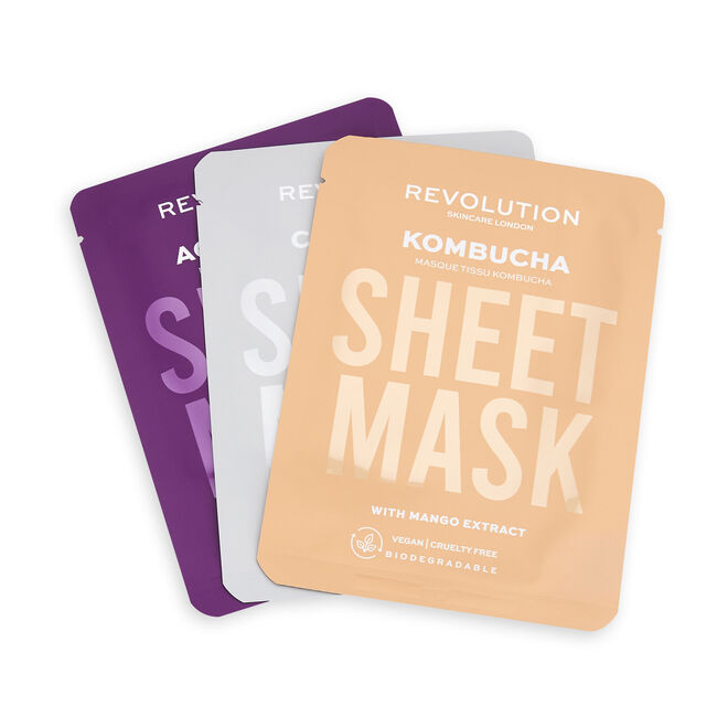 REVOLUTION SKINCARE - Combination Skin Biodegradable Sheet Mask