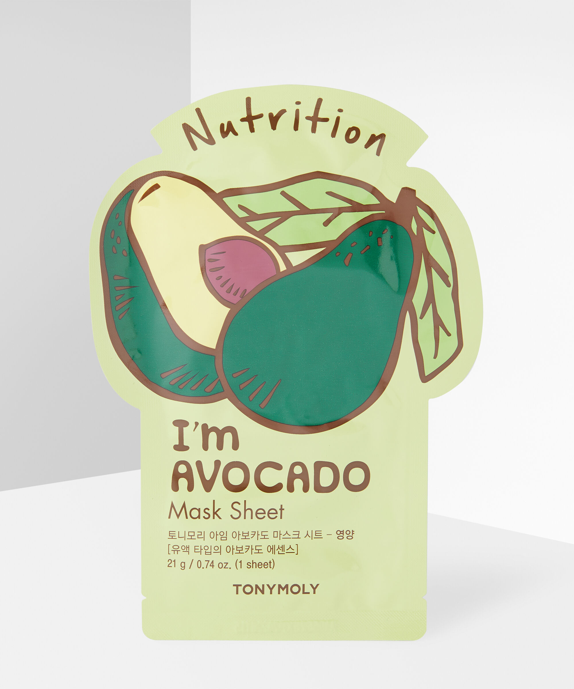 TONYMOLY - I'm Avocado Mask Sheet Nutrition