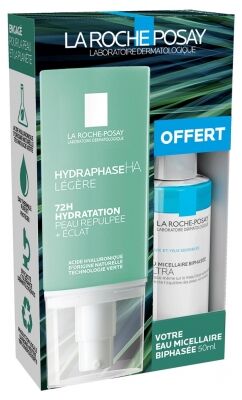 La Roche-Posay - Hydraphase HA Light + Ultra Oil-Infused Micellar Water Sensitive Skins Free