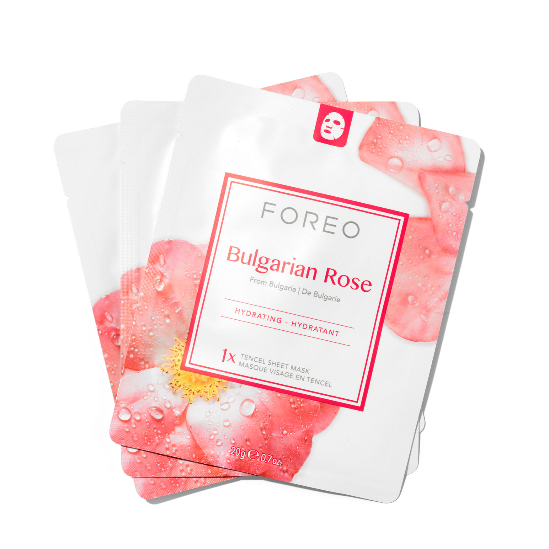 FOREO - Farm To Face Sheet Mask - Bulgarian Rose
