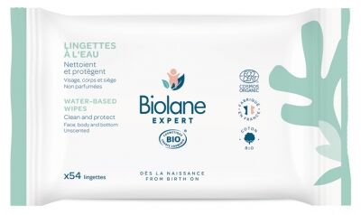 Biolane - Expert Water Wipes 54 Wipes