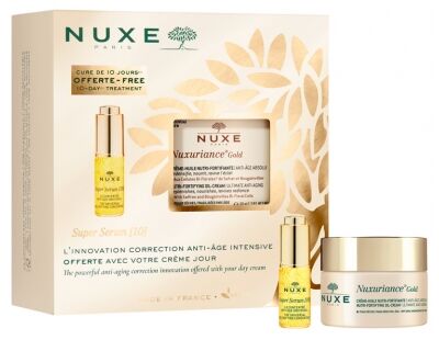 NUXE - Nuxuriance Gold Nutri-Fortifying Oil-Cream + Super Serum [10] Free