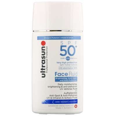 Ultrasun - Face Face Fluid: Brightening, Anti-Spot & Anti-PollutionSPF 50+